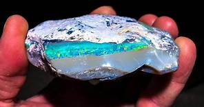 950 carat uncut gem rough opal - I'm going in!