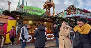 Christmas Market in Erfurt(Germany)23.12.23 4k60fps