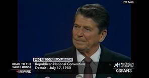 The Presidency-1980 Presidential Acceptance Speech