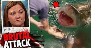 This Great White Shark BITES OFF Girls Leg on CAMERA!