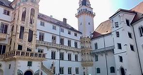 Castles In Germany / Castle HARTENFELS / Torgau Germany / 4K