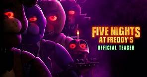 FIVE NIGHTS AT FREDDY'S - Official Teaser Trailer (Universal Pictures) - HD