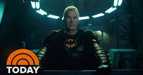 Michael Keaton suits up as Batman in new trailer for ‘The Flash’