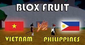 Vietnam VS Philippines - Blox Fruits PVP