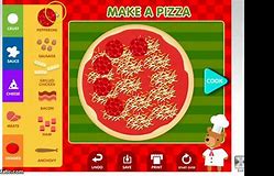 Resultado de imagen de interactive game  pizza