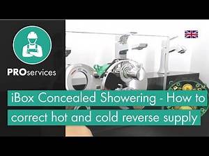 iBox Concealed Showering - How to correct hot and cold reverse supply pipes