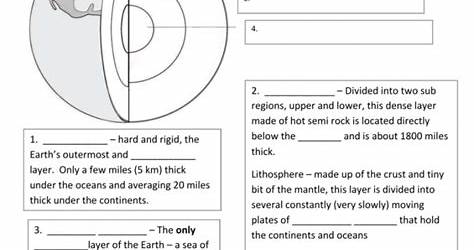 Surface Currents Worksheet Earth Science