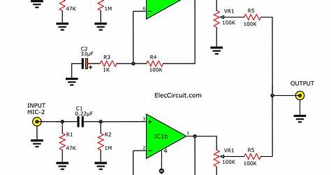 Low Noise Audio Amplifier Circuit Diagram