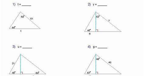 Inverse Trigonometric Functions Worksheets