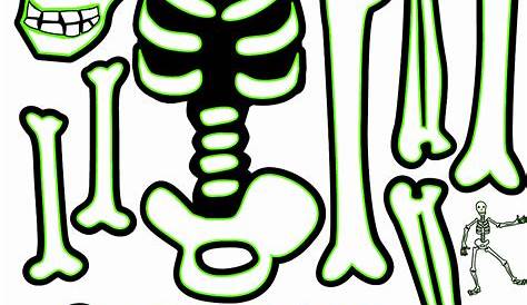 Skeleton Print Out - ClipArt Best