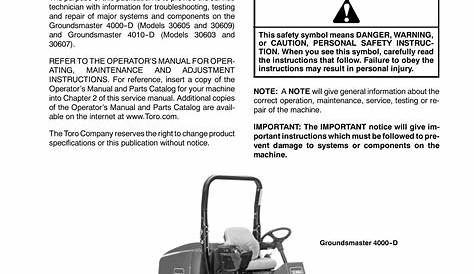 Toro Lawn Mower Owner's Manual / Interactive Manual / To locate your free toro manual, choose a