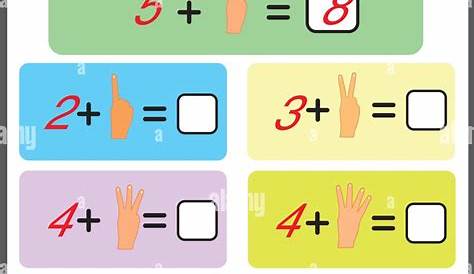 math worksheet watch your fingers