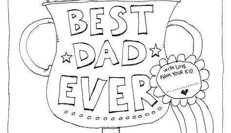 what i love about daddy printable