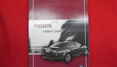 2017 ford fusion owners manual