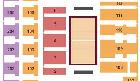husker volleyball seating chart