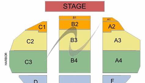 Humphreys Concerts By The Bay Seating Chart: Other section A3- row 15, seat 28-32 | Chart