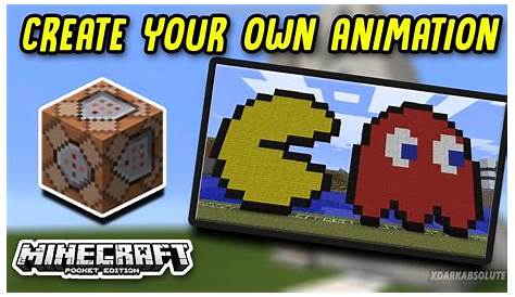 CREATE YOUR OWN ANIMATION IN MINECRAFT PE USING COMMAND BLOCKS!! - YouTube