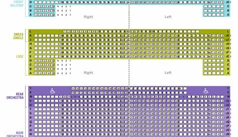 Atlanta Symphony Hall Seating Chart printable pdf download