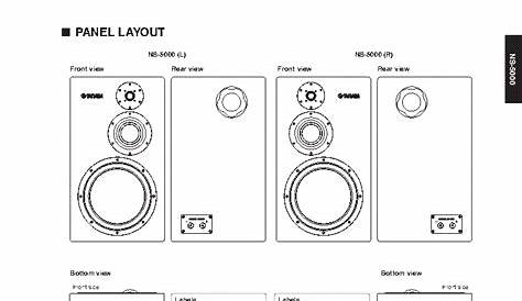 yamaha ns iw660 owner's manual