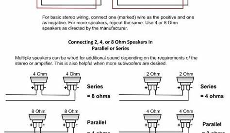 Car Stereo Power Amp Wiring Diagram and Wiring A Speaker Amplifier