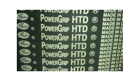 gates power grip size chart