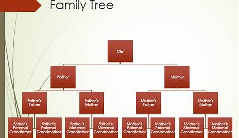 Chart your family tree with this hierarchical, 16:9 organizational