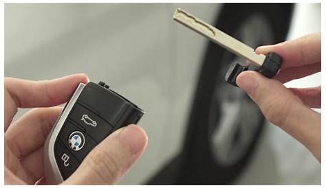 BMW X1 - Unlocking Vehicle Doors when Key Fob is Out of Battery - YouTube