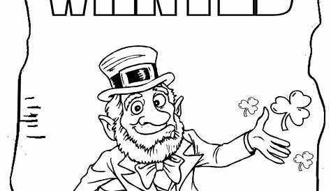 saint patrick's day coloring pages printable