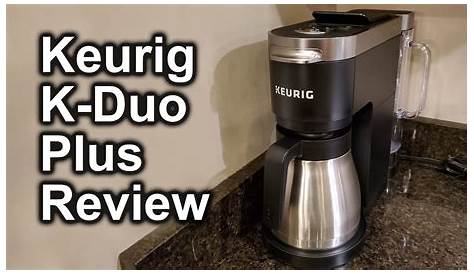 Keurig K-Duo Plus Coffee Maker Review and Demonstration - YouTube
