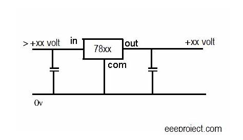 IC 7824 Voltage Regulator Pin And Circuit Explained - EEE PROJECTS