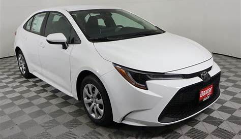 New 2020 Toyota Corolla LE CVT 4dr Car in Lincoln #L18139 | Baxter