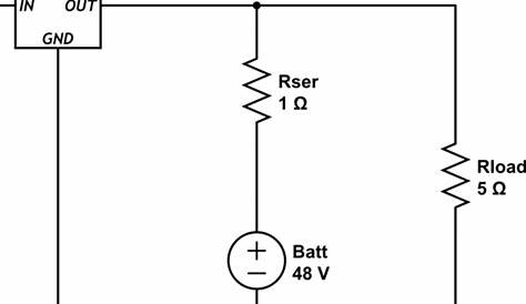 battery in circuit diagram