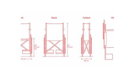 wheelchair size chart height and weight