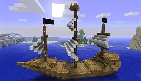 Two awesome Ships [Schematic/World Save] Minecraft Project