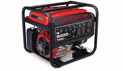 predator 8750 watt generator manual