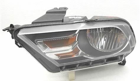 Fits For 2010 2011 2012 2013 2014 Ford Mustang GT Headlight W/halogen