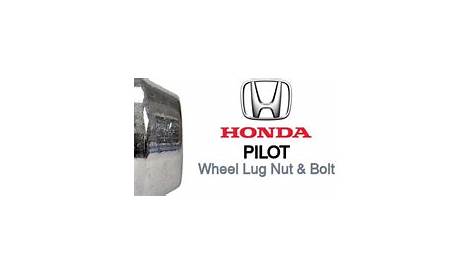 honda pilot lug nut