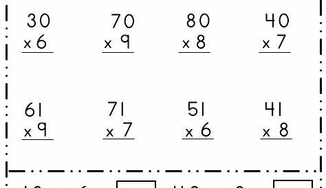 Free 3rd Grade Math Multiplication and Division Worksheet - Free4Classrooms