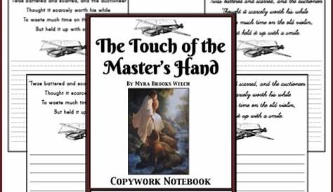the touch of the master's hand printable