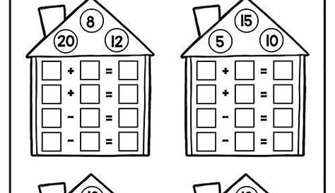 Fact Family Worksheets Addition And Subtraction Pdf Editor - Cleo Sheets