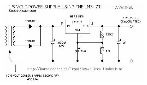 12 volt power supply schematic