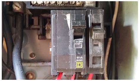 wiring breaker box sub panel