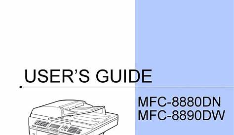 brother mfc 7340 manual