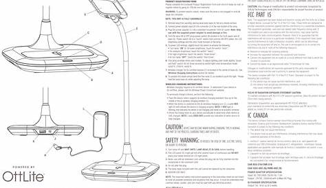 ottlite led desk lamp user manual