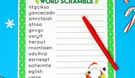 Christmas Worksheets For Kids - Alysia Mcdougall