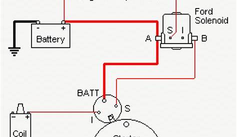 3 pole starter solenoid wiring diagram