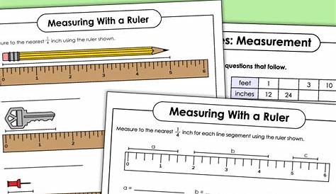 Measurement Worksheets: Yards, Feet, Inches