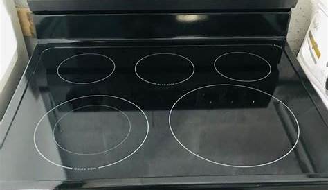 frigidaire glass top stove manual