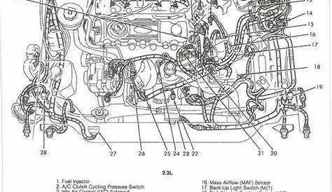 ford tempo starter wiring diagram