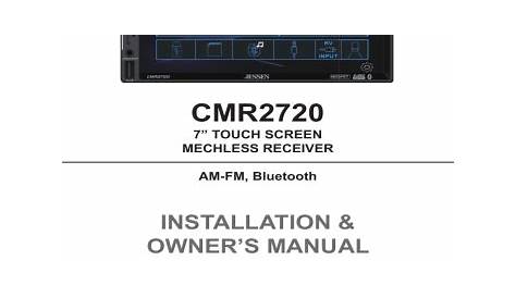 Jensen CMR2720 Multimedia User Manual | Manualzz